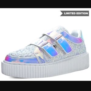 T.U.K. Iridescent Double Velcro Casbah Creeper
